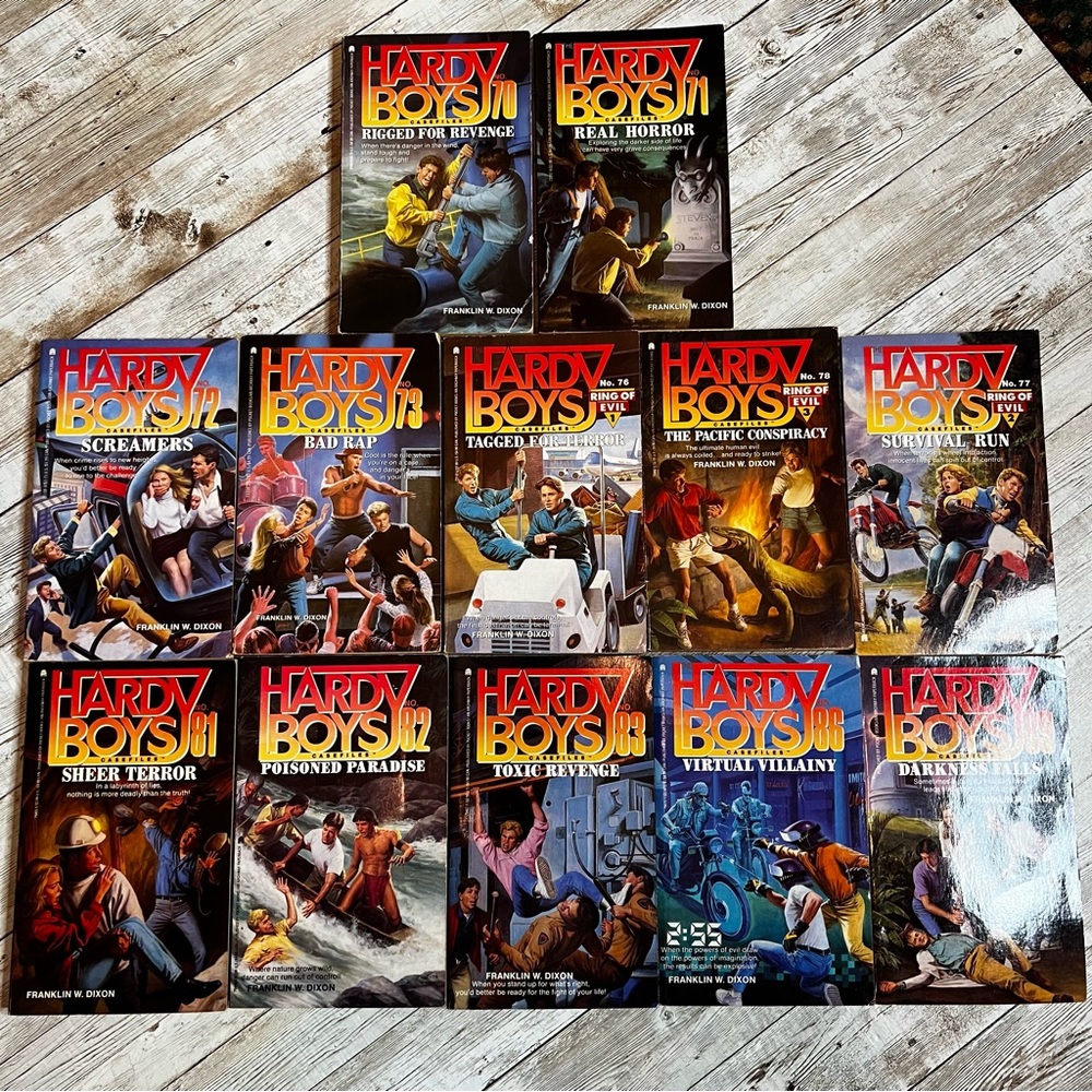 💚Hardy Boys 1993 books